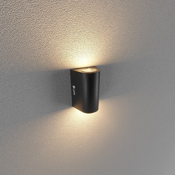 Đèn gắn tường ngoài trời bán nguyệt Đèn gắn tường ngoài trời bán nguyệt