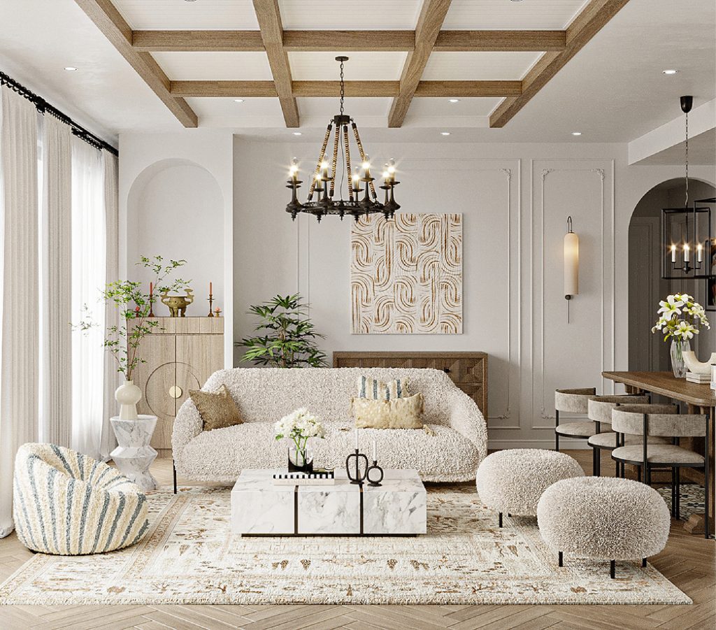 Đèn mini spotlight âm trần 7W 40 độ