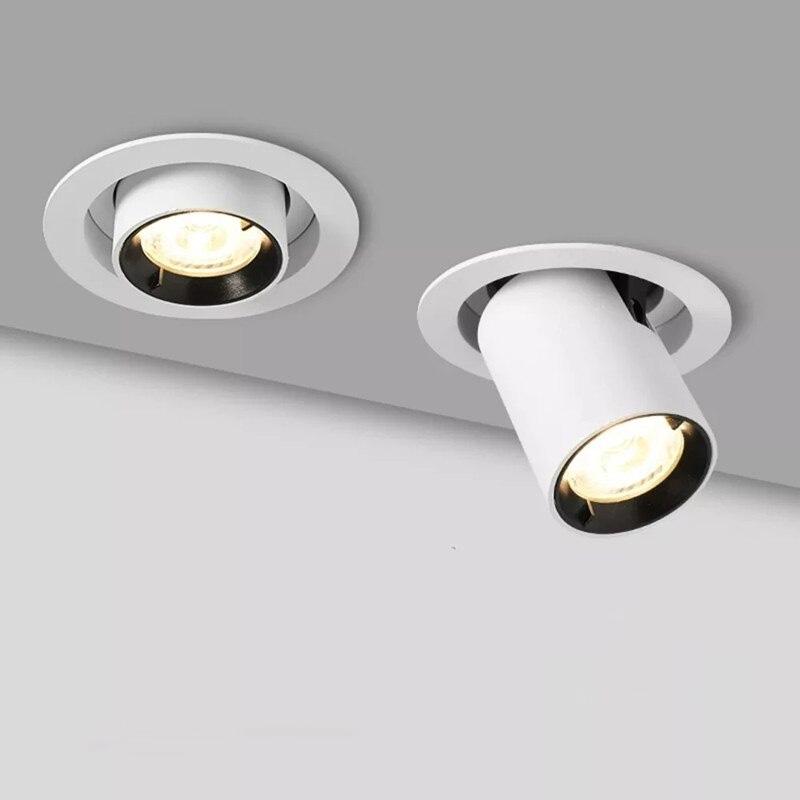 Đèn spotlight âm trần 10W xoay góc