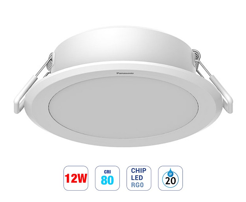 Đèn LED downlight âm trần 12W Panasonic